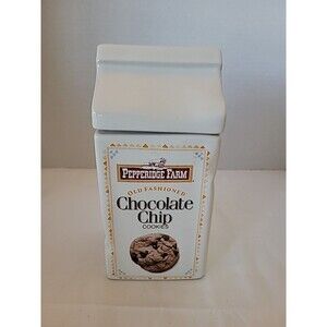Vintage Pepperidge Farms Ginger Man Chocolate Chip Ceramic Cookie Jar Canister